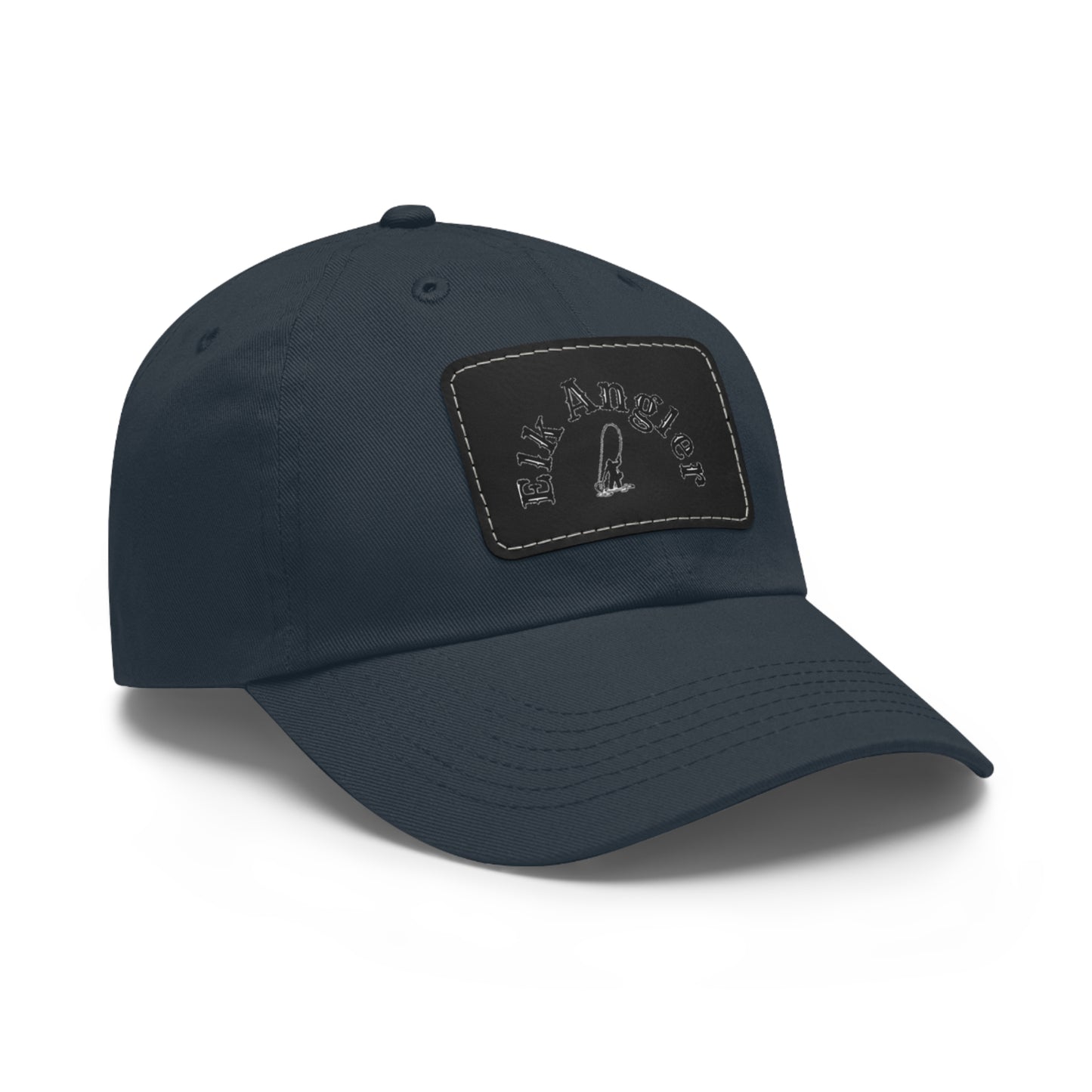 Elk Angler Hat with Leather Patch (Rectangle)