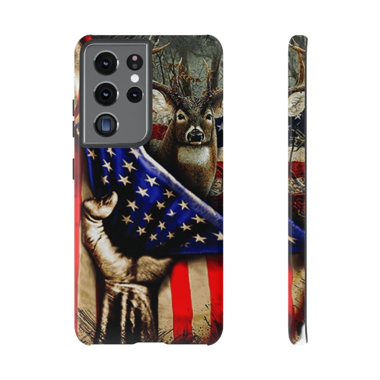 Deer Phone Case, Patriotic Iphone Case, Samsung Phone Case, Google Pixel Case