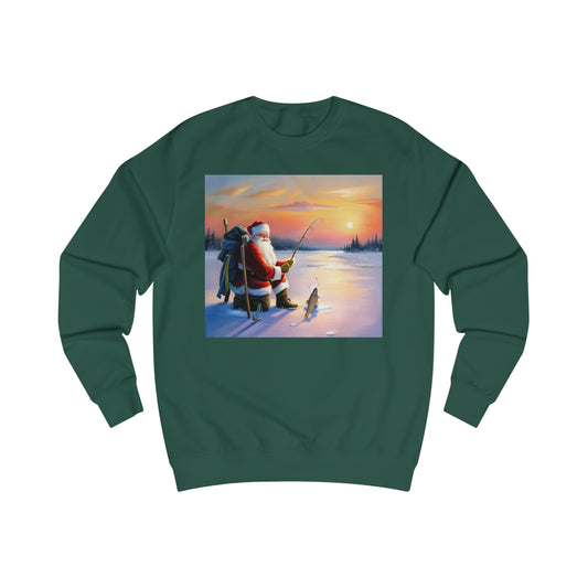 Men's Santa Icefishing Sweatshirt