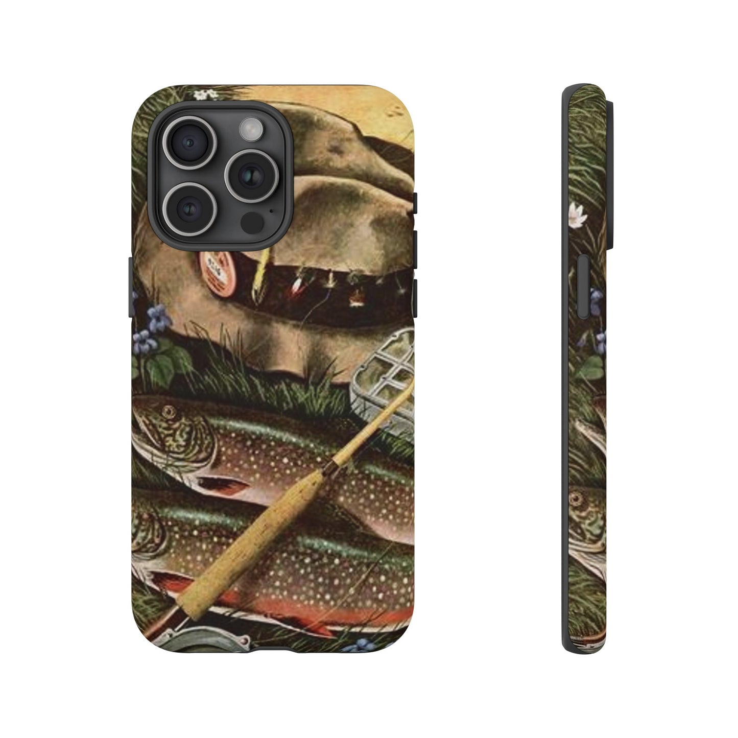 Flyfishing Phone Case, Fishing Iphone Case, Fishing Samsung Galaxy Case, Google Pixel Case, Fish Phone Case