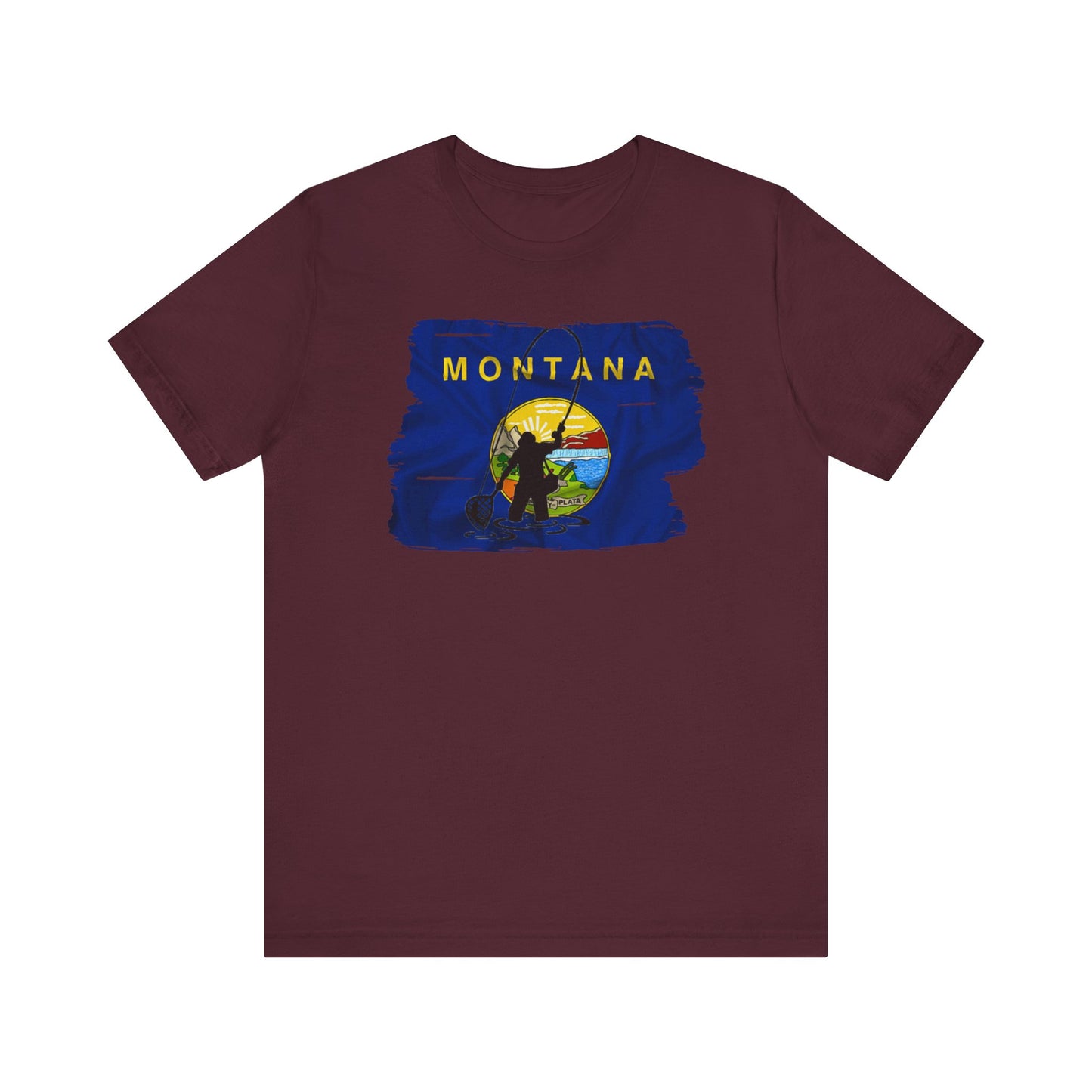 Montana Flyfishing T-shirt, Montana Fishing Shirt