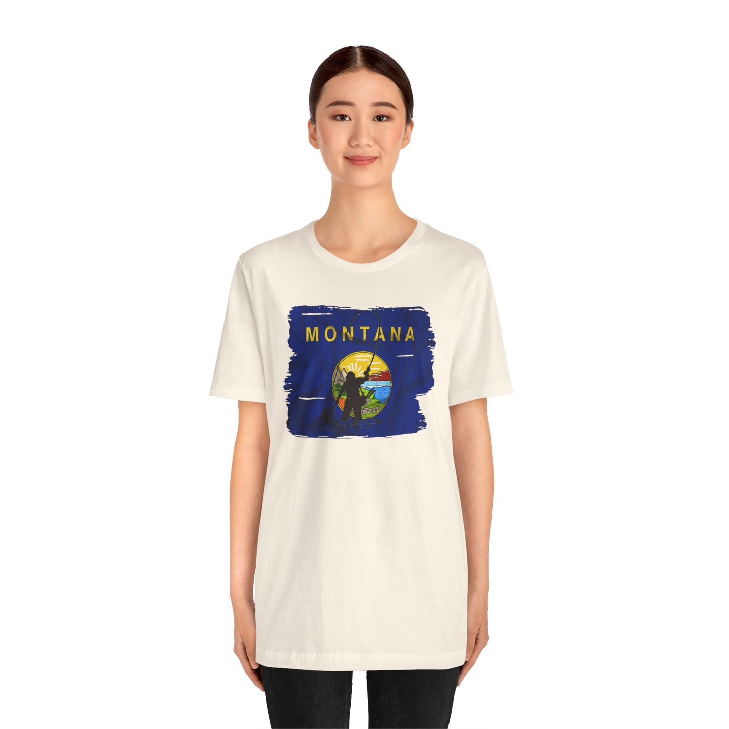 Montana Flyfishing T-shirt, Montana Fishing Shirt