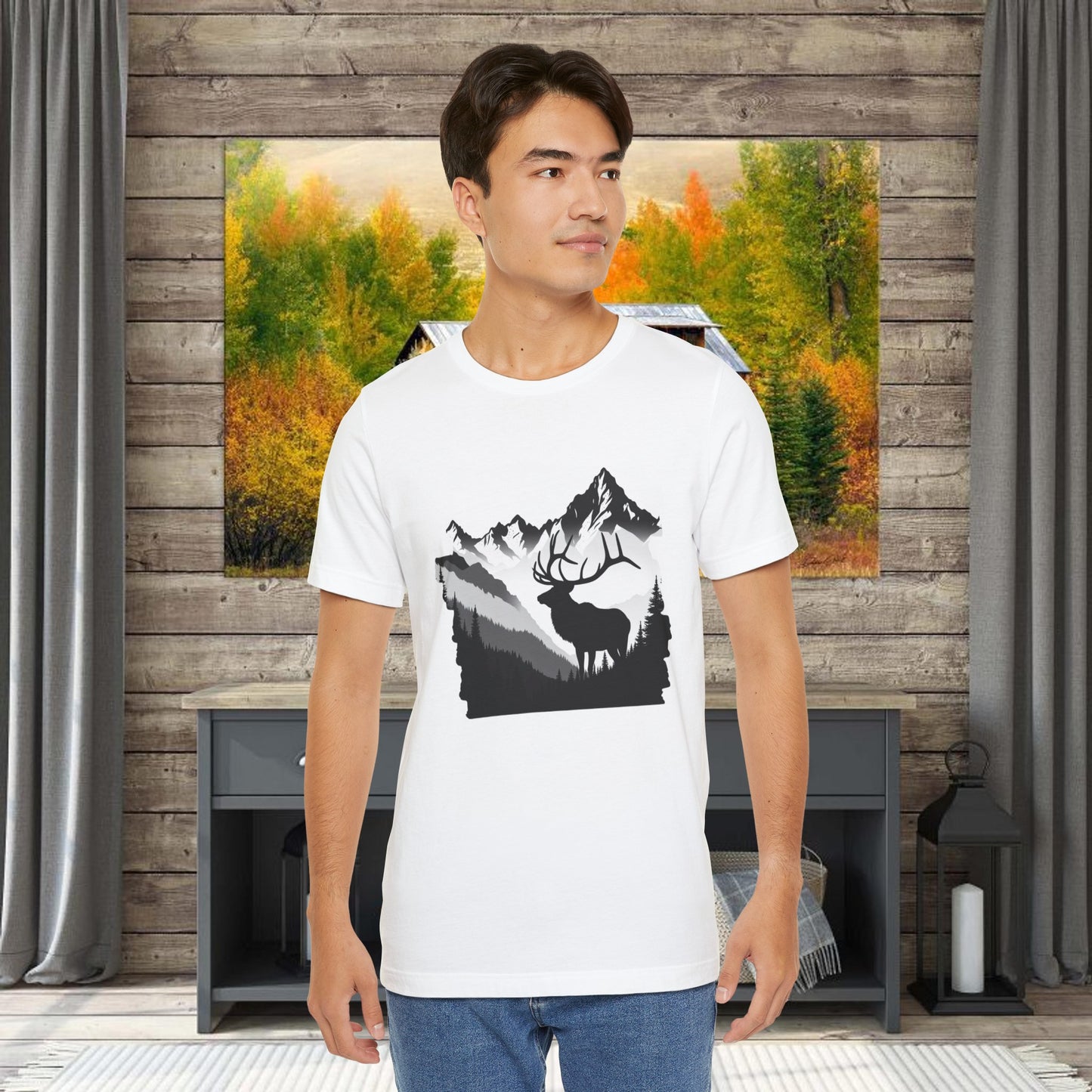 Bull Elk T-shirt, Elk Shirt