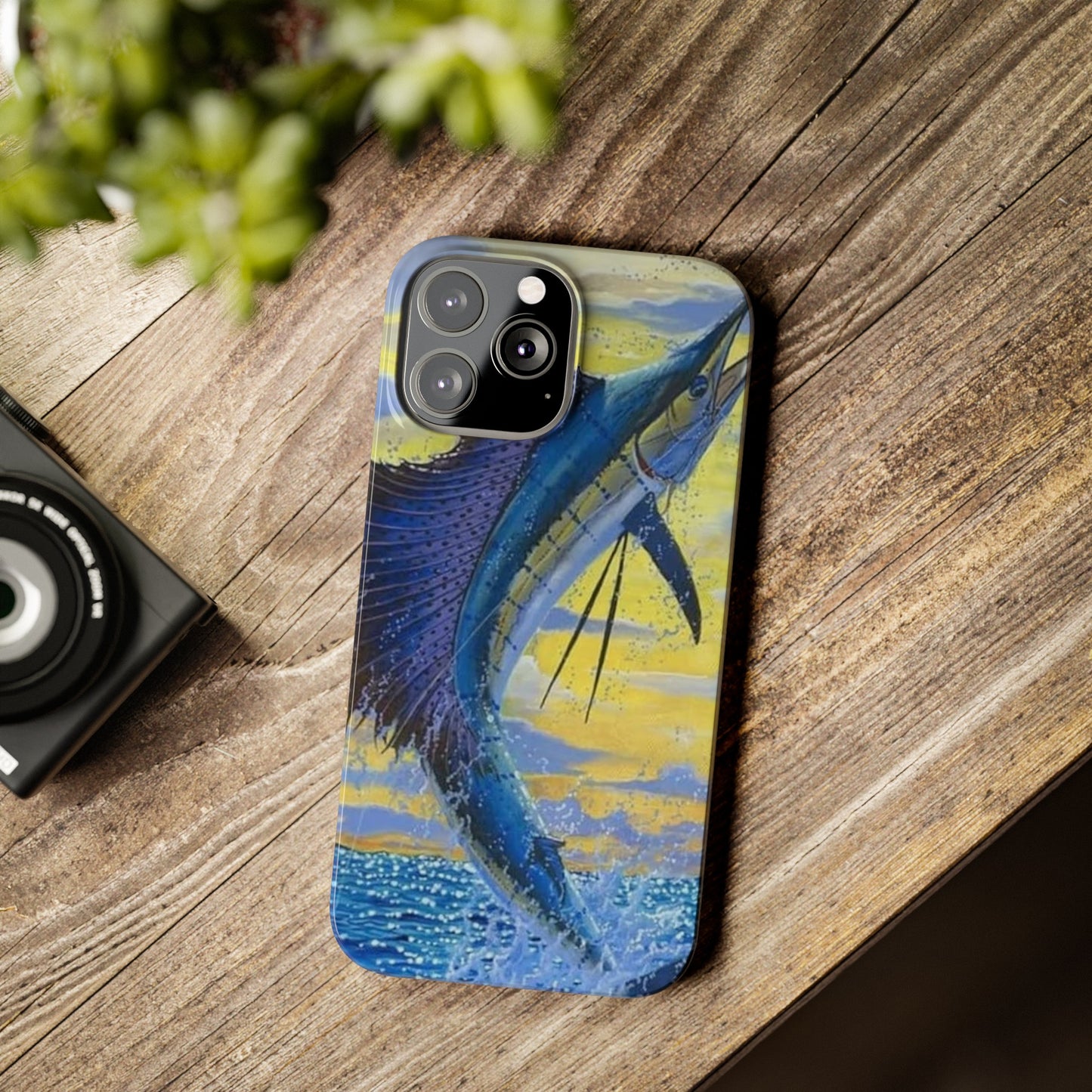 Sailfish iPhone Case, Fishing Phone Case