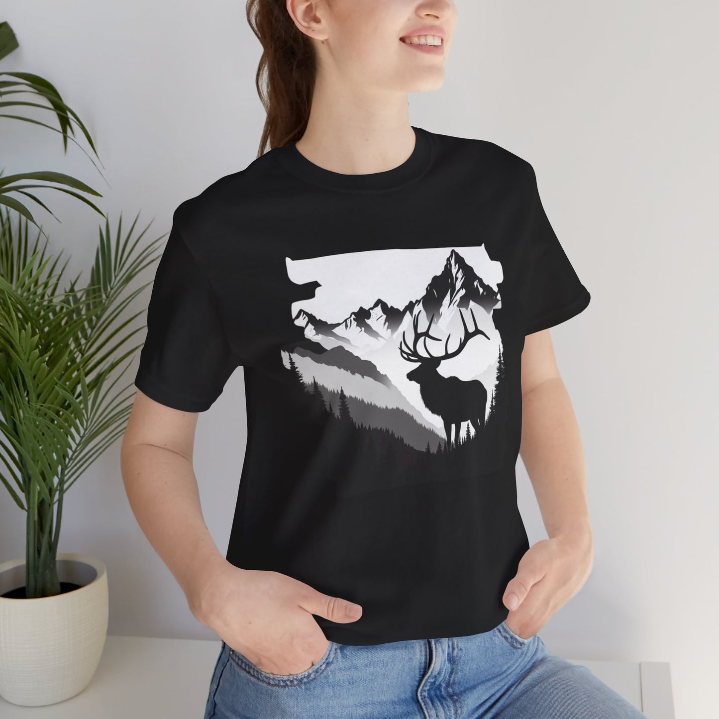 Bull Elk T-shirt, Elk Shirt