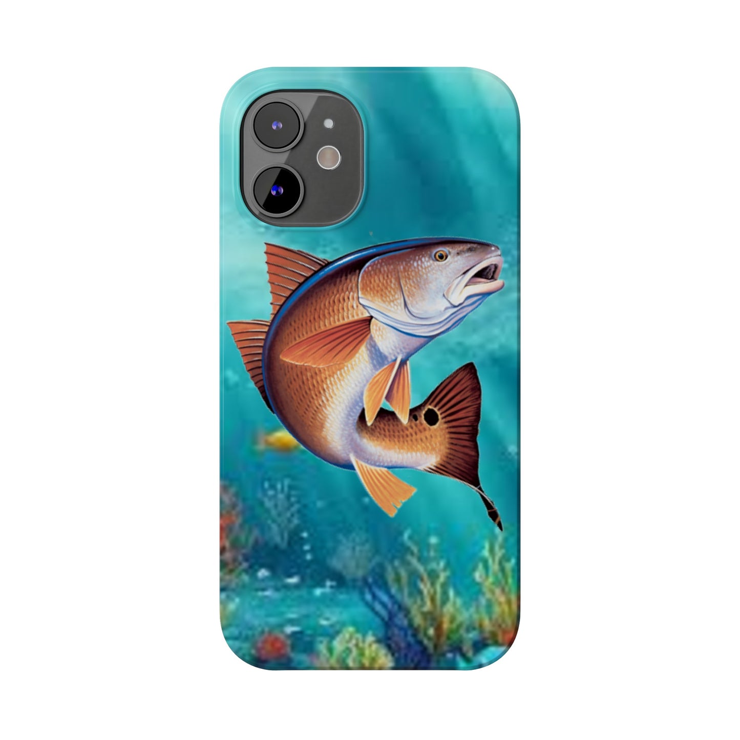 Redfish iPhone Case, Fishing Phone Case, iPhone Case